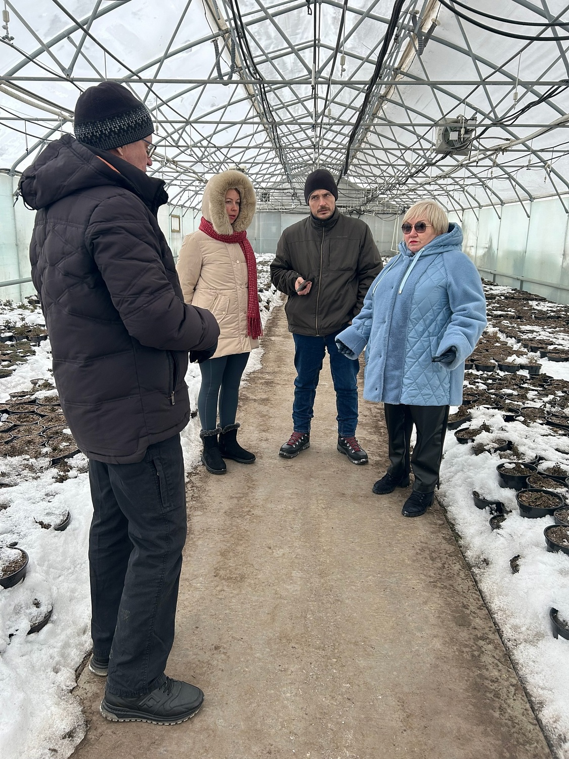 Международные эксперты в Питомнике и садовом центре Веры Глухово